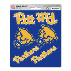 Pittsburgh Panthers 6 Count Mini Decal Sticker Pack