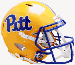 Pittsburgh Panthers  Authentic Speed Full Size Football Helmet Gold