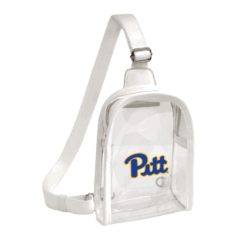 Pittsburgh Panthers Clear Mini Sling Stadium Bag