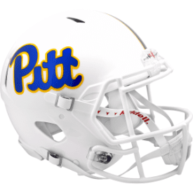 Pittsburgh Panthers Full Size Speed Authentic Football Helmet White