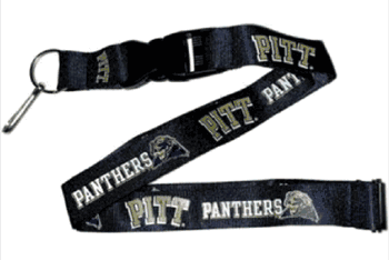 Pittsburgh Panthers Lanyard Blue