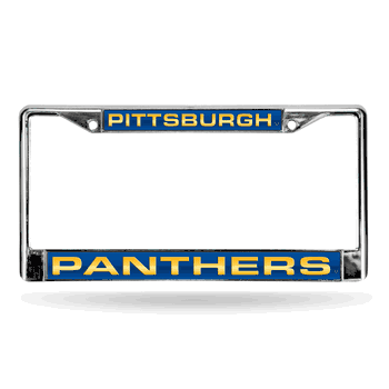 Pittsburgh Panthers Laser Chrome Frame