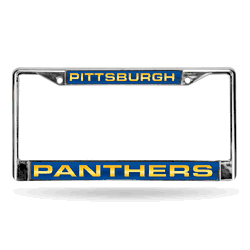 Pittsburgh Panthers Laser Chrome Frame