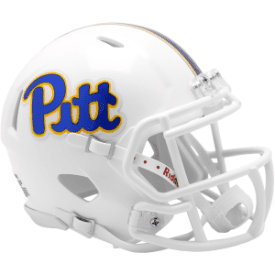 Pittsburgh Panthers NCAA Mini Speed Football Helmet White