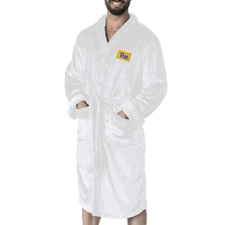 Pittsburgh Panthers NCAA White Out Silk Touch Robe Large/XLarge