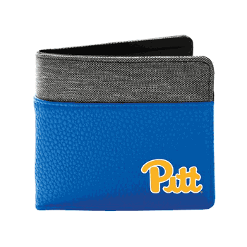 Pittsburgh Panthers Pebble BiFold Wallet NAVY