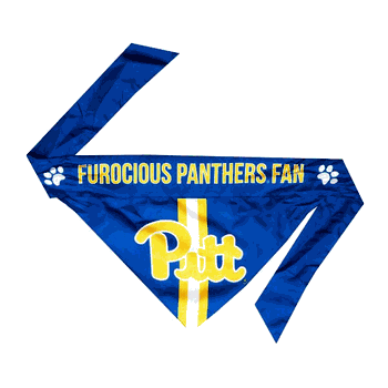 Pittsburgh Panthers Pet Bandana Xtra Small