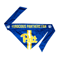 Pittsburgh Panthers Pet Bandana Xtra Small