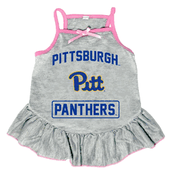 Pittsburgh Panthers Pet Dress Grey Type XLarge