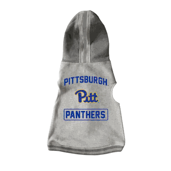 Pittsburgh Panthers Pet Hooded Crewneck Type XS