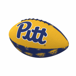 Pittsburgh Panthers Repeating Mini-Size Rubber Football