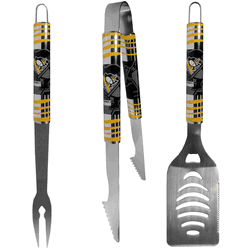 Pittsburgh Penguins 3 pc Tailgater BBQ Set