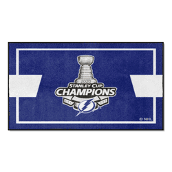 Pittsburgh Penguins 3ft. x 5ft. Plush Area Rug, 2018 NHL Stanley Cup Champions