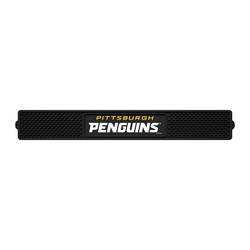 Pittsburgh Penguins Bar Drink Mat - 3.25in. x 24in.