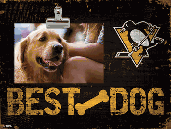 Pittsburgh Penguins Best Dog Clip Frame
