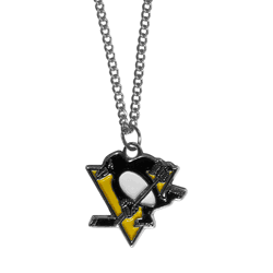 Pittsburgh Penguins Chain Necklace with Small Charm