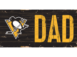 Pittsburgh Penguins DAD 6x12 Sign