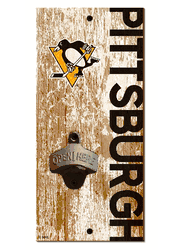 Pittsburgh Penguins Distressed Bottle Opener