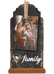 Pittsburgh Penguins Family Clothespin 6x12