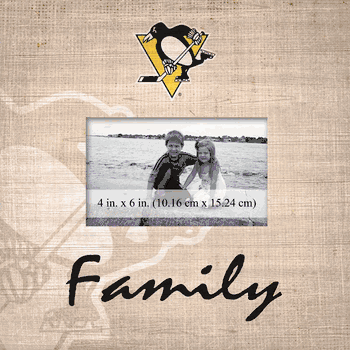 Pittsburgh Penguins Family Picture Frame