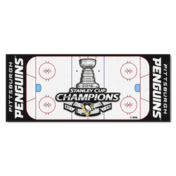 Pittsburgh Penguins Field Runner Mat - 30in. x 72in., 2016 NHL Stanley Cup Champions