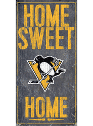 Pittsburgh Penguins Home Home Sweet Home 6x12