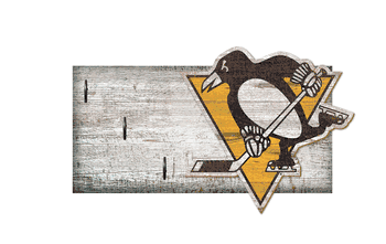 Pittsburgh Penguins Key Holder 6x12