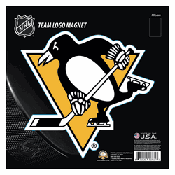Pittsburgh Penguins Large Team Logo Magnet 10" (8.7329"x8.3078")