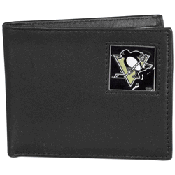 Pittsburgh Penguins Leather Bi-fold Wallet