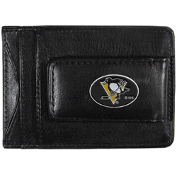 Pittsburgh Penguins Leather Cash & Cardholder