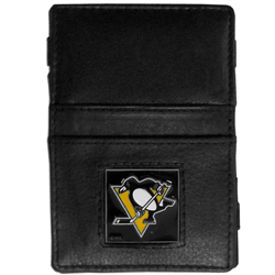 Pittsburgh Penguins Leather Jacob's Ladder Wallet