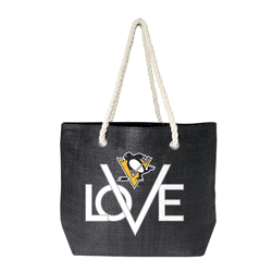 Pittsburgh Penguins Love Tote