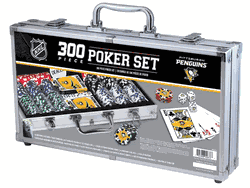 Pittsburgh Penguins NHL 300pc Poker Set
