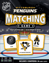 Pittsburgh Penguins NHL Matching Game