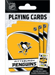 Pittsburgh Penguins NHL Playing Cards