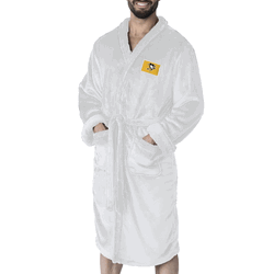 Pittsburgh Penguins NHL White Out Silk Touch Robe Large/XLarge