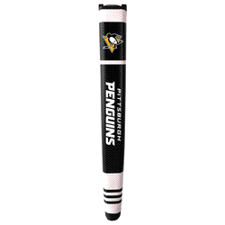 Pittsburgh Penguins Putter Grip (Colored with white stripes)