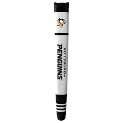 Pittsburgh Penguins Putter Grip (White with colored stripes)