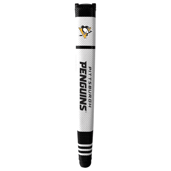 Pittsburgh Penguins Putter Grip (White with colored stripes)