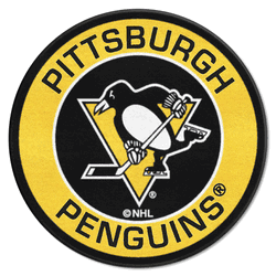 Pittsburgh Penguins Roundel Rug - 27in. Diameter