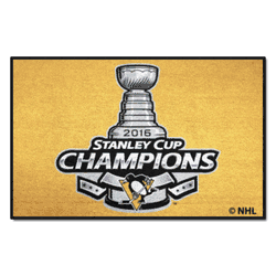 Pittsburgh Penguins Starter Mat Accent Rug - 19in. x 30in., 2016 NHL Stanley Cup Champions