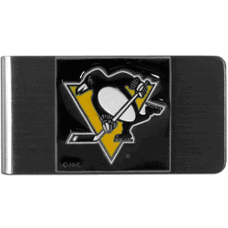 Pittsburgh Penguins Steel Money Clip
