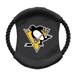 Pittsburgh Penguins Team Flying Disc Pet Toy