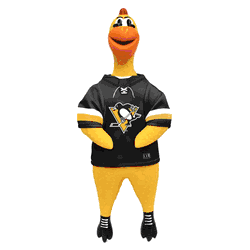 Pittsburgh Penguins Team Rubber Chicken Toy