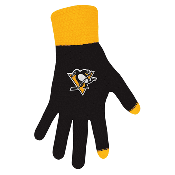 Pittsburgh Penguins Waffle Knit Glove