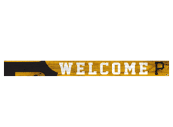 Pittsburgh Pirates 16in. Welcome Strip
