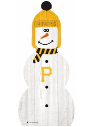 Pittsburgh Pirates 31" Snowman Leaner