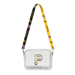 Pittsburgh Pirates 3D Logo Clear Fanny Fan Purse