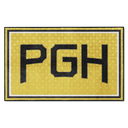 Pittsburgh Pirates 4ft. x 6ft. Plush Area Rug