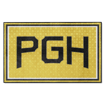 Pittsburgh Pirates 4ft. x 6ft. Plush Area Rug
